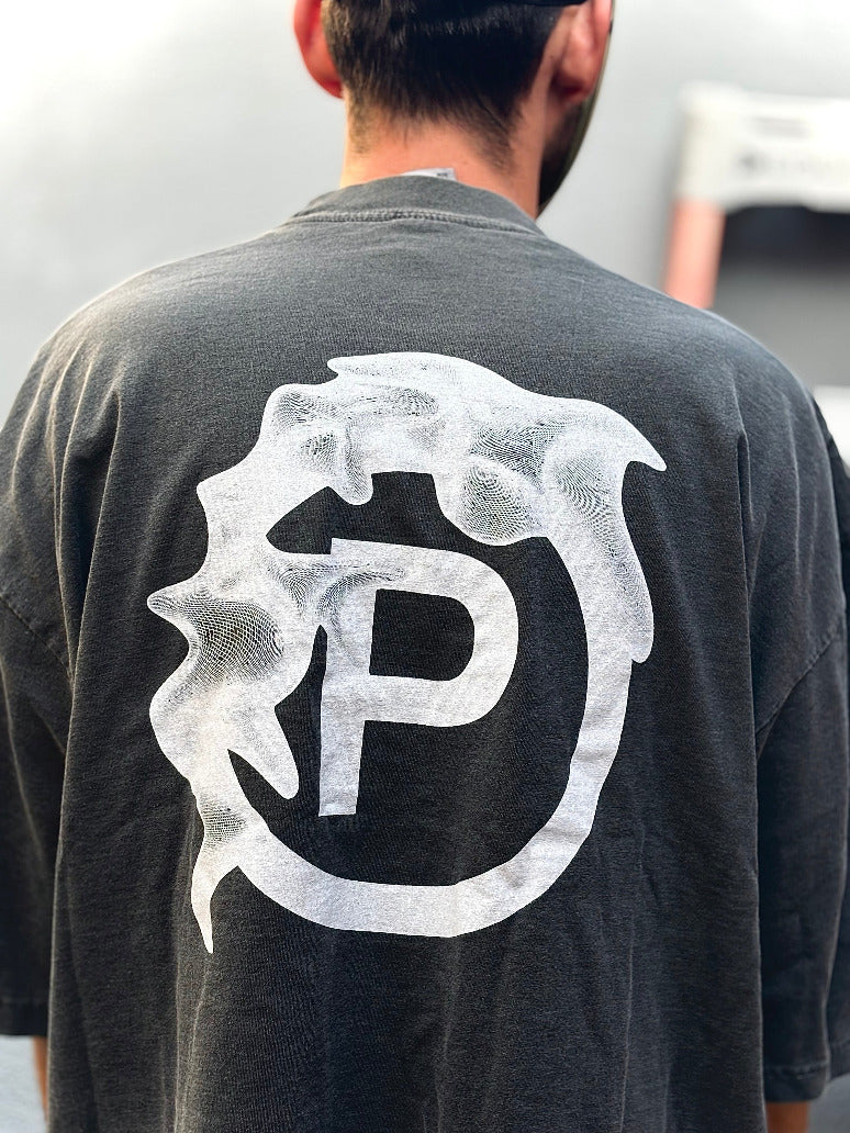 “Liquid Wireframe” Premium Boxy Tee