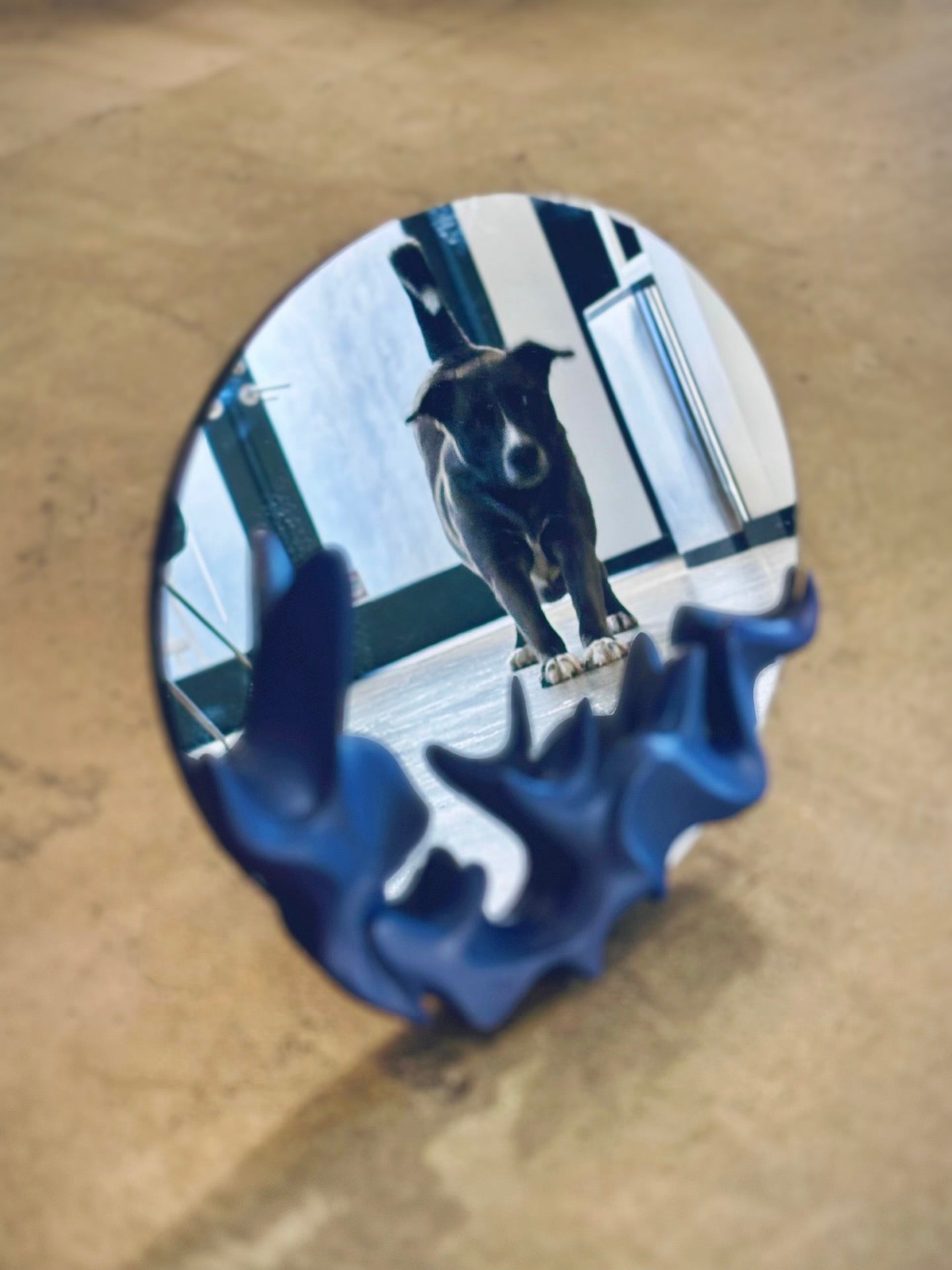 The Blue Liquid Mirror