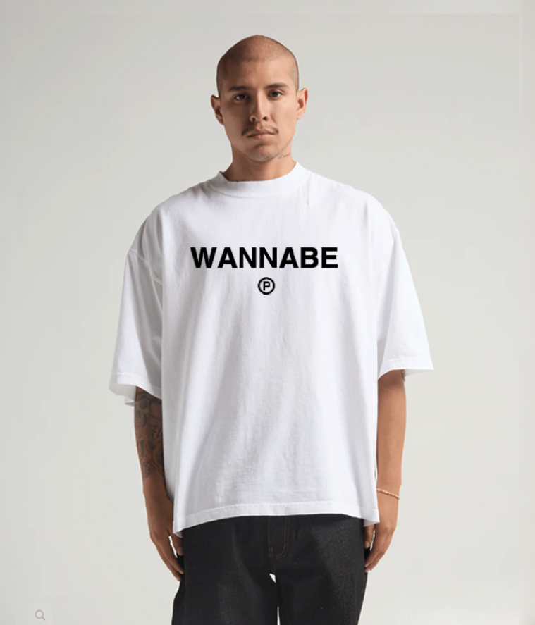 "WANNABE" Premium Boxy Tee